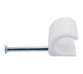 Крепежная скоба ЕВРОПАРТНЕР белая PSC 10-14 100шт. 76082124 