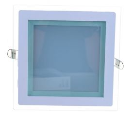 Квадратный светильник Gauss с декоративным стеклом 948111118 