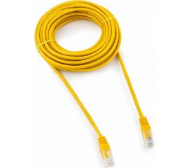 Многожильный патч-корд Cablexpert UTP кат.5e, 7.5м, литой, жёлтый PP12-7.5M/Y 