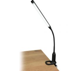Настольный светильник Uniel светодиодный на струбцине TLD-572 Black/LED/500Lm/4500K/Dimmer UL-00008664 