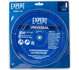 Круг алмазный универсальный Expert 230x22 мм STARTUL SE8002-230 