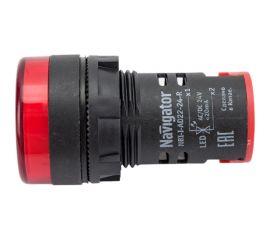 Индикаторная лампа Navigator NBI-I-AD22-24-R красная, d22мм, 24В AC/DC 82805 