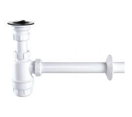 Сифон для умывальника STYRON 5/4, с водосливом, с подводкой 32 мм STY-533 