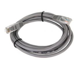 Литой патчкорд Telecom UTP, категория 5е, 2,0м, серый NA102--2M 