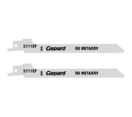 Полотно для сабельной пилы по металлу S711EF 150 мм, 2 шт Gepard GP0614-23 