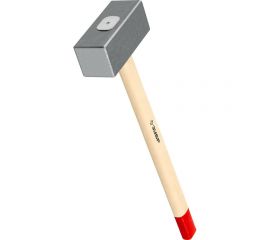 Кованая кувалда ЗУБР 8 кг, деревянная рукоятка, 750 мм 20112-8 