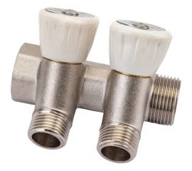 Коллектор с регулировочными вентилями Royal Thermo 3/4х1/2, 2 выхода НС-1042922 