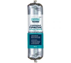 Полиуретановый клей-герметик CEMMIX (стекольный; 300 мл; белый) KG300W 