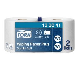 Индустриальная бумага TORK арт. 130041 Adv 420 Performance со съемной втулкой 2 рул. в уп. 21666 