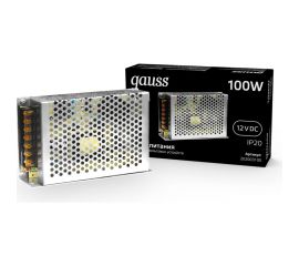 Блок питания LED STRIP PS 100W 12V Gauss 202003100 