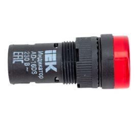 Светосигнальная арматура IEK AD-16DS 230В, красная, ИЭК BLS10-ADDS-230-K04-16 