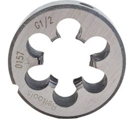 Трубная плашка Beltools G1/2"" 14Н диаметр нарезаемой резьбы=20,955 D=45 мм, ri.130.58 