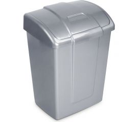 Контейнер для мусора Martika Форте 23 л, серебристый С343СРБ 