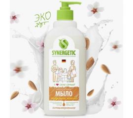Жидкое мыло Synergetic Миндальное молочко дозатор, 500 мл 4623722258465 
