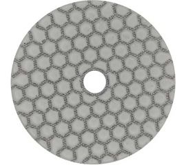 Круг алмазный гибкий шлифовальный ""Черепашка"" для мрамора 100 мм, сухое шлифование, Р100 vertextools 13-100-100 