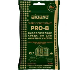 Концентрированное биологическое средство для очистных систем Super Concentrate БиоБак BB-PRO 10 
