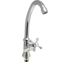 Настольный кран Juguni JGN1140, моно, кран-букса керамический, хром/мах. 0402.661 