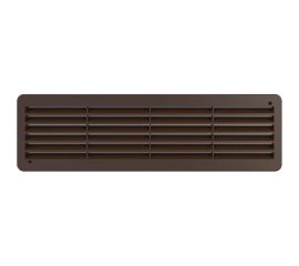 Решетка вентиляционная 4513ДП переточная полипропилен (450x131 мм; коричневая) ERA 233-055 