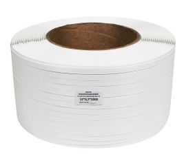 Лента Кордленд ПП, 12х0,7 мм х 2 км, 160 кгс, белый, М/ПА PP-00670 