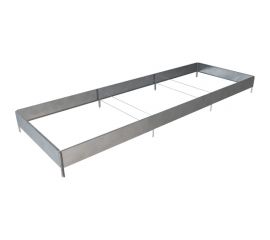 Готовая грядка Delta-Park GX 0.95х2.85 м, серебристая 30020GX_95275Zn 