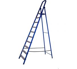 Стальная стремянка с алюминиевыми ступенями STAIRS 10 ступеней CS 10 