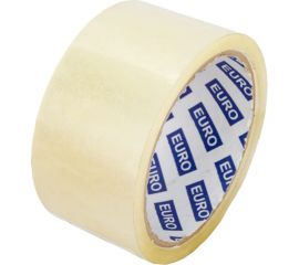 Прозрачная клейкая лента EUROHOUSE ЕВРО 48 мм, 50 м 14224 