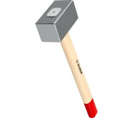 Кованая кувалда ЗУБР 4 кг, деревянная рукоятка, 550 мм 20112-4 