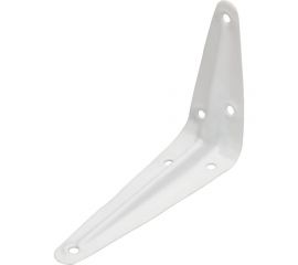 Кронштейн с ребром жесткости STARFIX 75x100 мм, белый SMP-72757-1 