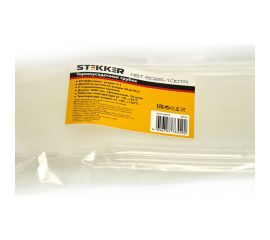 Термоусадочная трубка STEKKER HST-5025-100TR, длина 100 см., коэф. усадки 2:1, (10шт в упаковке), прозрачный, 49016 