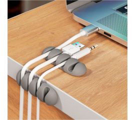 Самоклеящиеся держатели проводов Контакт 4 канала (2 шт.) 24807 