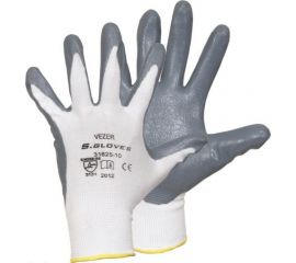 Нейлоновые перчатки с нитриловым покрытием S. GLOVES VEZER размер 09 31625-09 