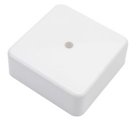 Распределительная коробка GREENEL наружного монтажа 75х75х28мм БЕЛАЯ GE41215-01 