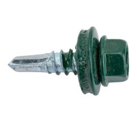 Кровельный саморез Невский Крепеж св., 5,5x19 мм, ral 6005 зеленый, 60 шт. ведро малое нк 824573 