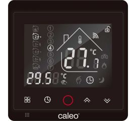 Терморегулятор CALEO с936 wi-fi black lux встраиваемый, цифровой, программируемый, 3,5 квт 0К-00000740 