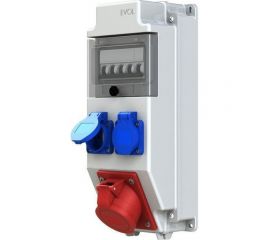 Навесной щит с розетками EVOL Combox 5 0101-002-1 