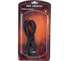 Сетевой кабель питания Pro Legend евровилка 1,5 м, iec320 PL1400 