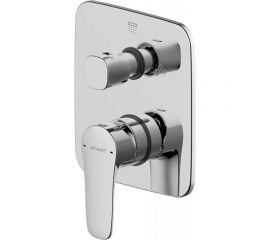 Встраиваемый смеситель Bravat Source 2-функции, хром 00266755 PB8173218CP-2-ENG 