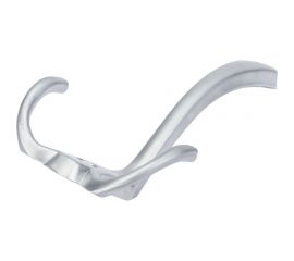 Мебельный крючок KERRON Д67 Ш135 В70, матовый хром KR 0050 SC 