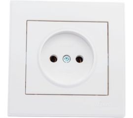 Розетка LEZARD RAIN б/ з керамика белый 703-0202-121 