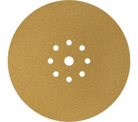 Шлифовальный круг на липучке Giraffe GOLD 100 шт, 225 мм, 9 отв., Р80 ABRAFORM AF100-GG-80 