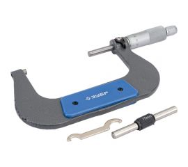 Микрометр ЗУБР Профессионал гладкий механический, МК 100, диапазон 75-100мм 34480-100_z02 