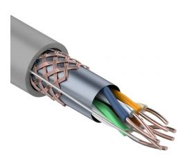 Кабель SFTP 4PR 24AWG CAT5e 305м REXANT 01-0342 