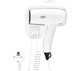 Настенный фен для волос Puff ""-1201В"", белый, с доп розеткой 1405.007 