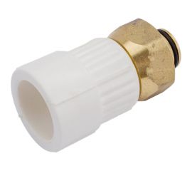 Муфта с накидной Blue Ocean гайкой "евроконус" - 25x3/4" (1/160) PPRF/REC(W)-25х3/4" 