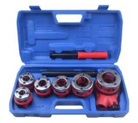 Трубный клупп для нарезки резьбы со сменными плашками ROCKFORCE RF-323116 