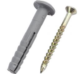 Дюбель-гвоздь Tech-Krep 6x40 мм, грибовидная манжета, полипропилен, 500 шт. 154274 