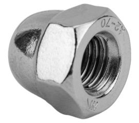 Колпачковая гайка КРЕП-КОМП нержавейка, DIN 1587, А2, М10 100 шт. гкн10 