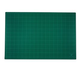 Мат для резки (А1; 90х60 см; ПВХ; серо-зеленый) Gamma 389489 