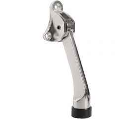 Дверной напольный упор FUARO DS-100 SN (мат.никель) козья ножка 46127 