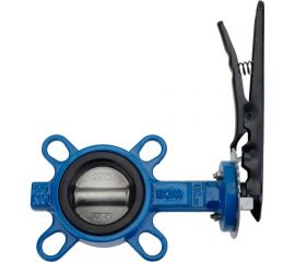 Повротный затвор DN.ru WCB-316L-EPDM Ду65 Ру16, углеродистая сталь, EPDM, с ручкой D050-02064 